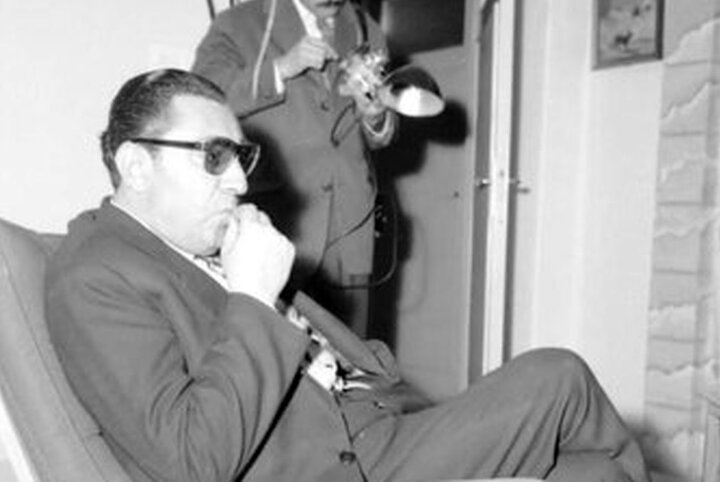 تصویر استاد بنان پس از نابینا شدن در یک تصاف ؛ واکنش گیتی ؛ دختر استاد | می‌خواست که در چشم هنر نور نمانَد